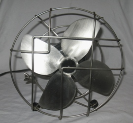 1942 KwikWay Single Speed Table Fan