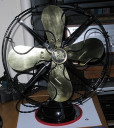 Robbins & Myers 12 Inch Brass Blade Fan