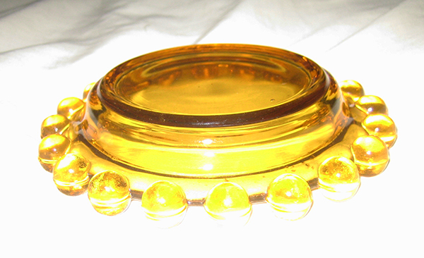 Butterscotch Ashtray Bottom1 View