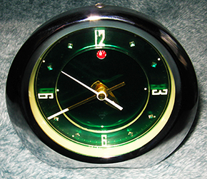 1992 Diamond Green Face Alarm Clock
